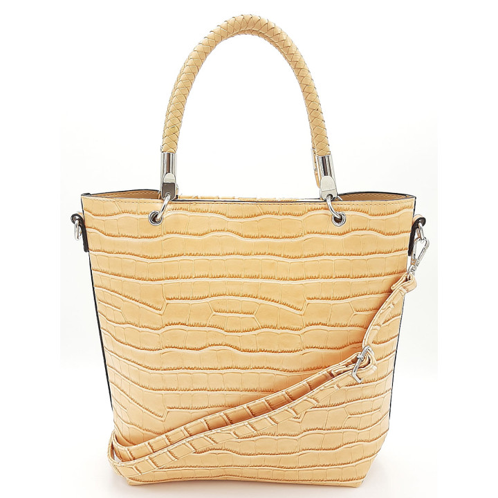 Klasická dámská kabelka Dollibag v barvě lososa