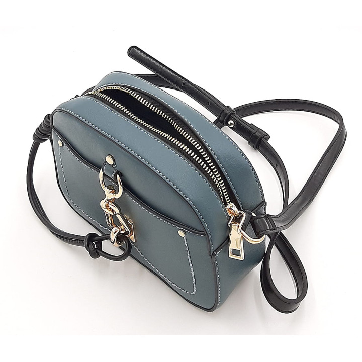 Námořnická kabelka v barvě moře s přívěskem BESTINI