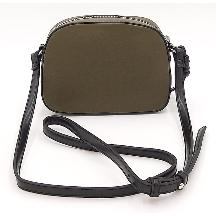 Olivová taška přes rameno s přívěskem BESTINI