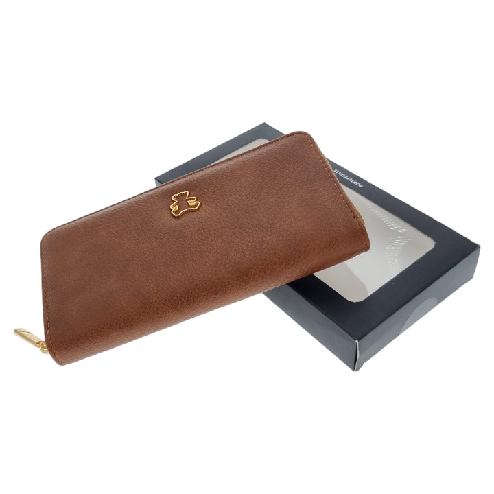 Hnědá dámská peněženka LULU CASTAGNETTE