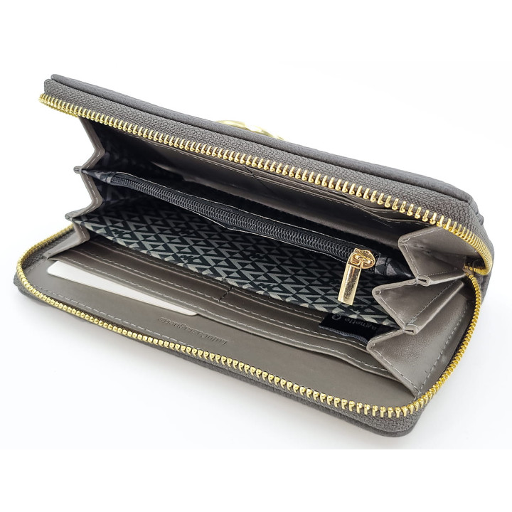 Šedá dámská peněženka LULU CASTAGNETTE