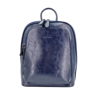 Námořnická modrá taška batoh A4 dámská 2v1 INES DELAURE