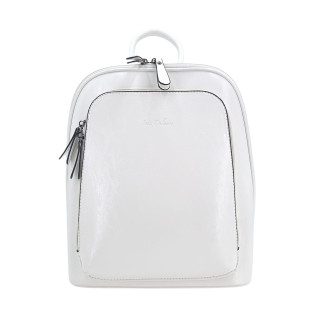 Bílá taška batoh A4 dámská 2v1 INES DELAURE