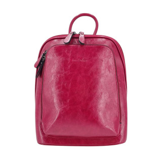 Dámská taška batoh A4 v barvě fuchsie 2v1 INES DELAURE