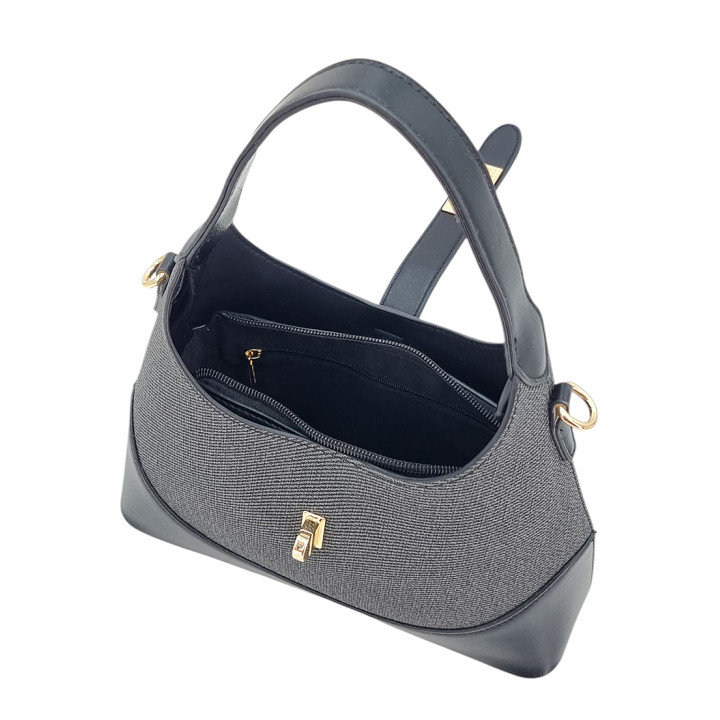 Černá dámská taška přes rameno GALLANTRY