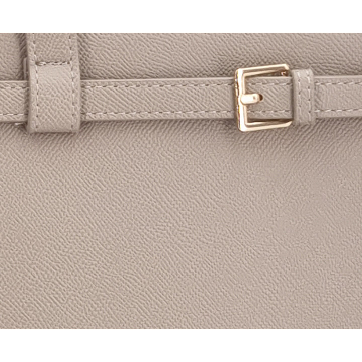 Bežová prostorná zpevněná dámská taška GALLANTRY