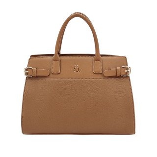 Hnědá kabelka s medvídkem LULU CASTAGNETTE