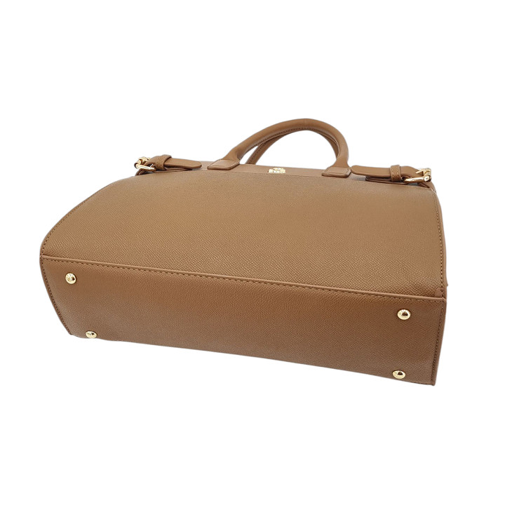 Hnědá kabelka s medvídkem LULU CASTAGNETTE