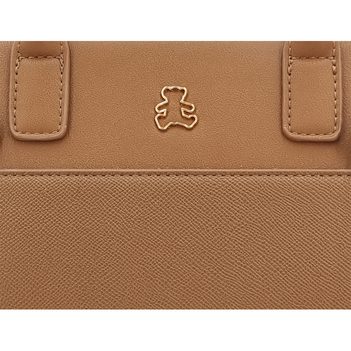 Hnědá kabelka s medvídkem LULU CASTAGNETTE