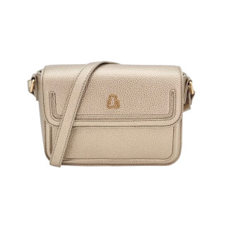 Zlatá kabelka s klopou a medvídkem LULU CASTAGNETTE