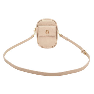 Pudrově růžová kabelka typu messenger bag s 2 přihrádkami LULU CASTAGNETTE