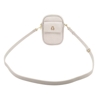 Světle šedá taška přes rameno, cyklistická taška, 2 přihrádky LULU CASTAGNETTE