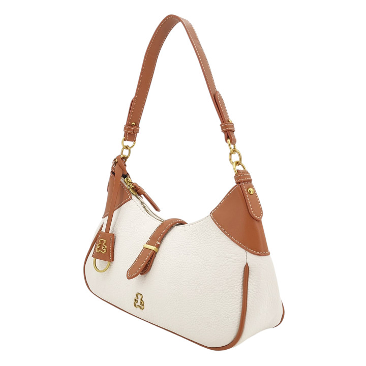 Krémová kabelka přes rameno LULU CASTAGNETTE