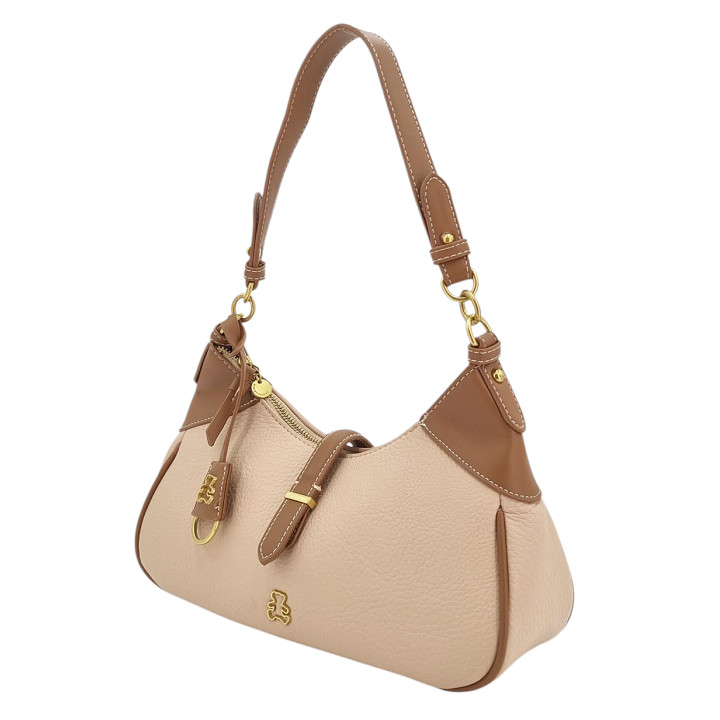 Bežová taška přes rameno LULU CASTAGNETTE