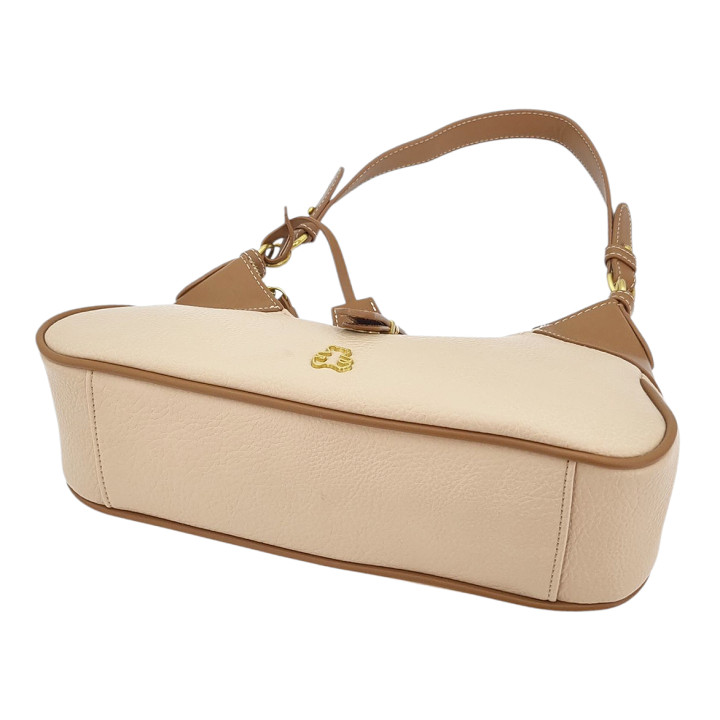 Bežová taška přes rameno LULU CASTAGNETTE