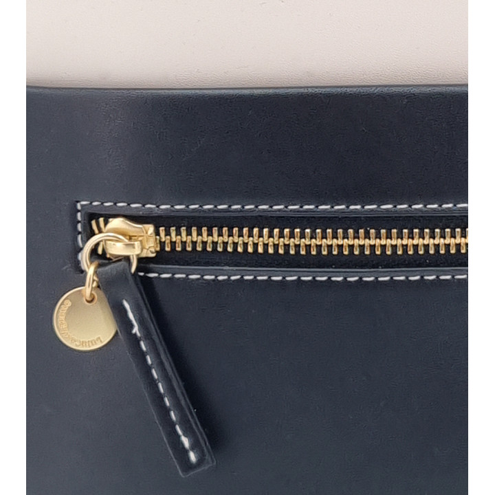 Černý krémový dámský batoh s medvídkem LULU CASTAGNETTE