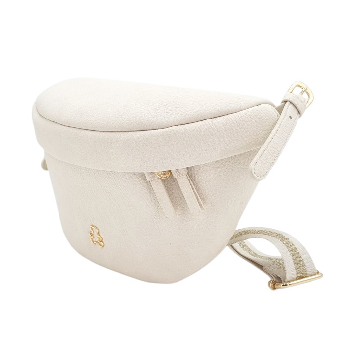 Krémová ledvinka pro ženy s medvídkem LULU CASTAGNETTE