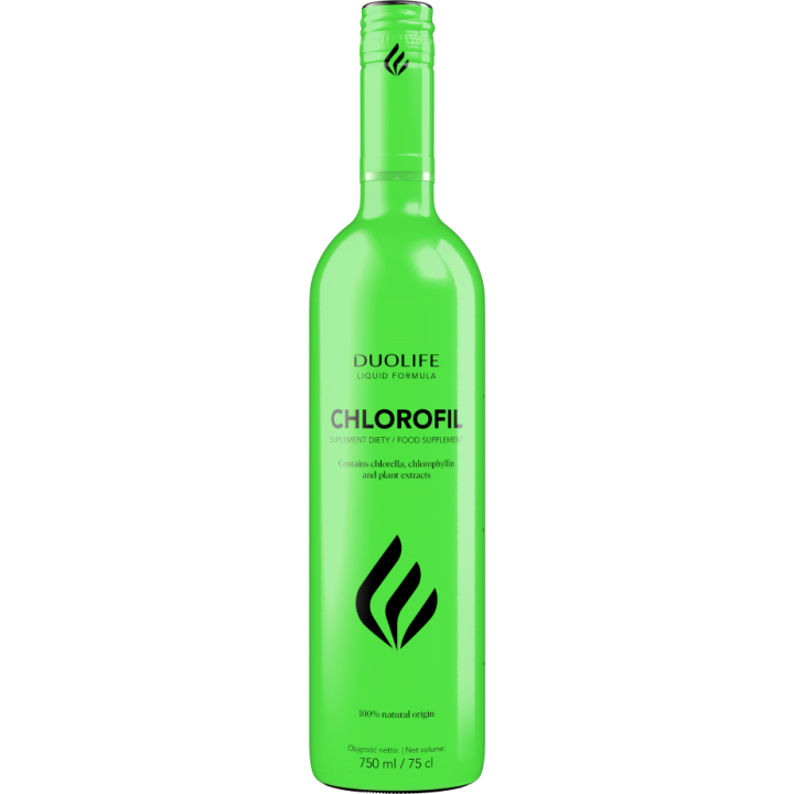 DUOLIFE CHLOROFYL 750 ml - PRO OSOBY VYSTAVENÉ CHRONICKÉMU STRESU 100% !!