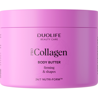 DUOLIFE Pro Collagen Body Butter 200 Ml - kolagenové tělové máslo, 100 %