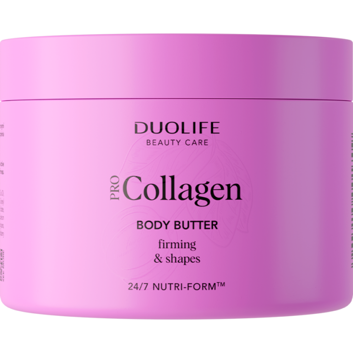 DUOLIFE Pro Collagen Body Butter 200 Ml - kolagenové tělové máslo, 100 %