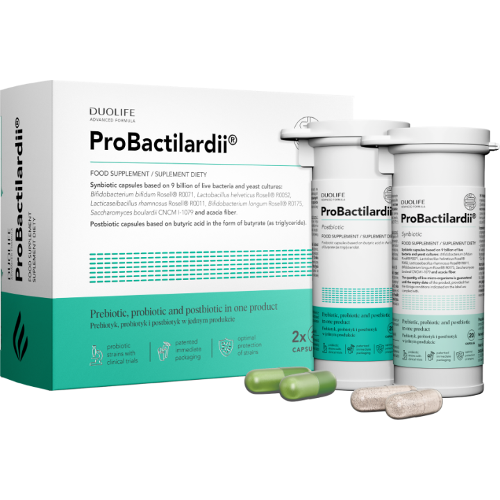 Clinical Formula ProBactilardii 2 x 20 kapslí