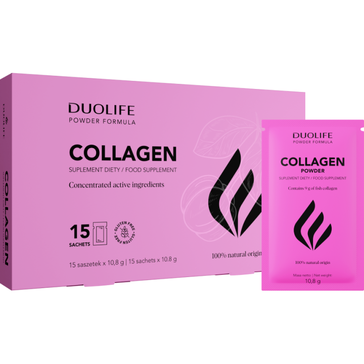 DUOLIFE Collagen Powder 15 x 10,8g