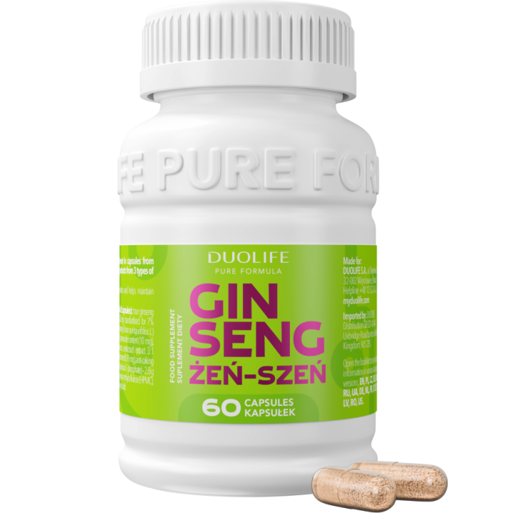 DUOLIFE Ginseng 60 kapslí