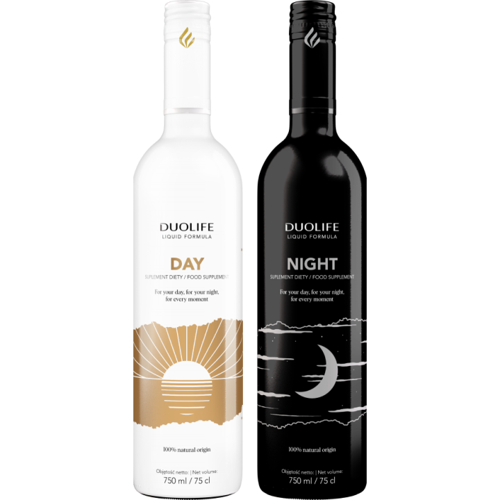 DuoLife | Den a Noc Komplexní vitamíny a minerály 2 x 750 ml